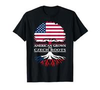 Cultivado en Estados Unidos con raíces checas Camiseta