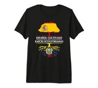 Cultivado Español con Raíces Ecuatorianas - Ecuador Camiseta Premium