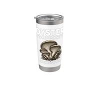 CULTIVADOR DE SETAS OYSTER Micología Micelio Cultivar su propio Vaso térmico de acero inoxidable de doble pared