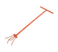 Cultivador de Torsión Manual, Cultivador de Tierra Manual con Garra de Jardín, Cultivador de Garra de Jardín de Acero Inoxidable, Cultivador de Suelo Manual para Macizo de