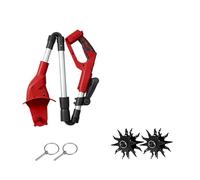 Cultivador Eléctrico Sin Escobillas, Cortacésped, Rototiller, Escarificador Inalámbrico, Herramienta De Jardín For Pin Batería 18V Alta Eficiencia Y Seguridad(Without Battery)