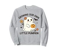 Cultivando Nuestra Propia Calabaza Fantasma Embarazo Halloween Sudadera