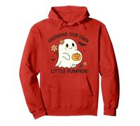 Cultivando Nuestra Propia Calabaza Fantasma Embarazo Halloween Sudadera con Capucha