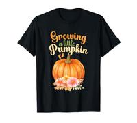 Cultivando un Poco de Calabaza otoño Embarazo Camiseta