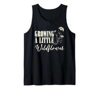 Cultivando una pequeña Madre de Flores Silvestres para ser Embarazada Arte Camiseta sin Mangas