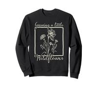 Cultivando una pequeña Madre de Flores Silvestres para ser Embarazada Arte Sudadera