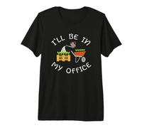 Cultivar Huerto Estaré En Mi Oficina Jardín Jardinería Camiseta Premium