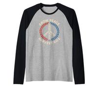 Cultivar la Paz Cosecha Arroz Tailandia Camboya Conflicto fronterizo Camiseta Manga Raglan