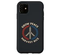 Cultivar la Paz Cosecha Arroz Tailandia Camboya Conflicto fronterizo Carcasa para iPhone 11