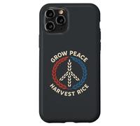 Cultivar la Paz Cosecha Arroz Tailandia Camboya Conflicto fronterizo Carcasa para iPhone 11 Pro