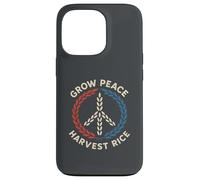 Cultivar la Paz Cosecha Arroz Tailandia Camboya Conflicto fronterizo Carcasa para iPhone 13 Pro