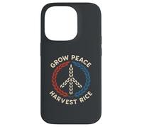 Cultivar la Paz Cosecha Arroz Tailandia Camboya Conflicto fronterizo Carcasa para iPhone 14 Pro