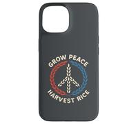 Cultivar la Paz Cosecha Arroz Tailandia Camboya Conflicto fronterizo Carcasa para iPhone 15