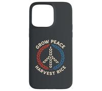 Cultivar la Paz Cosecha Arroz Tailandia Camboya Conflicto fronterizo Carcasa para iPhone 15 Pro MAX