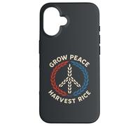 Cultivar la Paz Cosecha Arroz Tailandia Camboya Conflicto fronterizo Carcasa para iPhone 16
