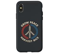 Cultivar la Paz Cosecha Arroz Tailandia Camboya Conflicto fronterizo Carcasa para iPhone X/XS