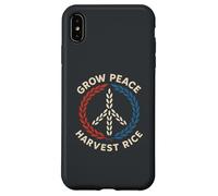 Cultivar la Paz Cosecha Arroz Tailandia Camboya Conflicto fronterizo Carcasa para iPhone XS MAX