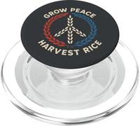 Cultivar la Paz Cosecha Arroz Tailandia Camboya Conflicto fronterizo PopSockets PopGrip para MagSafe