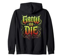 Cultivar o Morir Jardinería Hardcore Plant Lover Gardner Thorned Sudadera con Capucha