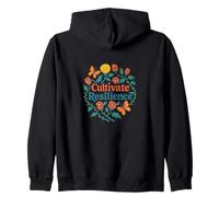 Cultivar Resiliencia Diente de león Flores Obra de arte Amante de la naturaleza Sudadera con Capucha