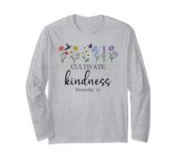 Cultivate Kindness Proverbs 3 Christian Wildflowers Be Kind Manga Larga