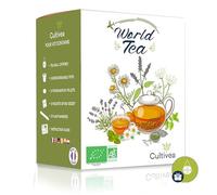 CULTIVEA® Kit Mini Cultivo Té e Infusiones - Semillas Ecológicas 100% Bio - Cultiva y Degusta en Casa - Idea de Regalo Original (menta, manzanilla, agastache, anís, té de jardín)