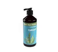 CULTIVERS Abono Algas Marinas 1 L 100% Natural. Estimulador De Raíces, Potenciador de Cultivos y Recuperador Ante Estrés, Con Fácil Aplicación. Fertilizante de Ascophyllum nodosum.