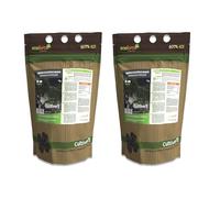 CULTIVERS Abono Bonsái Ecológico 2x1 kg Fertilizante granulado de Origen Vegetal 100% Orgánico y Natural de Liberación Lenta y Controlada con NPK 8-1-5+74% M.O y Ácidos Húmicos Crecimiento Controlado