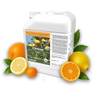 CULTIVERS Abono Cítricos Líquido Ecológico 10 L NPK Hierro Zinc Cobre Manganeso Molibdeno Boro + 6% Aminoácidos | Fertilizante para Limonero, Naranjo, Mandarino y Pomelo