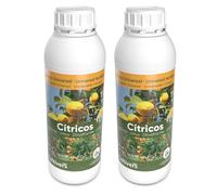 CULTIVERS Abono Cítricos Líquido Ecológico 2x1 L NPK Hierro Zinc Cobre Manganeso Molibdeno Boro + 6% Aminoácidos Fertilizante para Limonero Naranjo Mandarino Pomelo Frutas más Grandes y Hojas Verdes