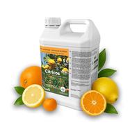 CULTIVERS Abono Cítricos Líquido Ecológico 5 L NPK Hierro Zinc Cobre Manganeso Molibdeno Boro + 6% Aminoácidos | Fertilizante para Limonero, Naranjo, Mandarino y Pomelo