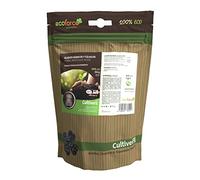CULTIVERS Abono de Ácidos Húmicos y Fúlvicos 250 g. Fertilizante Super Concentrado al 82%. Producto 100% Soluble de Leonardita. con Registro Ecológico