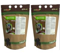 CULTIVERS Abono de Algas Marinas puro 2x1 Kg. Fertilizante Orgánico Ecológico Polvo Soluble. Extracto de Algas 100%. Fertilizante Bioactivador a Base de extractos de Ascophyllum nodosum.
