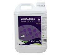 CULTIVERS Abono de Aminoácidos Vegetales 5 L. Fertilizante potenciador del Crecimiento de tu Plantas en Exterior e Interior
