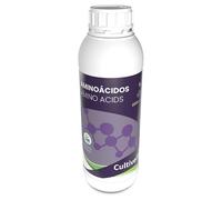 CULTIVERS Abono de Aminoácidos Vegetales de 1 L. Fertilizante potenciador del Crecimiento de tu Plantas en Exterior e Interior. Fertilizante Aumenta la productividad.