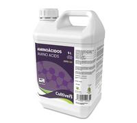 CULTIVERS Abono de Aminoácidos Vegetales de 5 L. Fertilizante potenciador del Crecimiento de tu Plantas en Exterior e Interior. Fertilizante Aumenta la productividad.