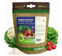 CULTIVERS Abono de calcio ecológico 250 g | Fertilizante soluble para cultivos hortícolas, frutales y árboles | Aporte de calcio para suelo y aplicación foliar