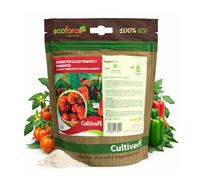 CULTIVERS Abono de calcio para tomates y pimientos 250 g | Fertilizante ecoógico soluble para cultivos hortícolas | Aporte de calcio para suelo y aplicación foliar | Uso en huerto y jardín