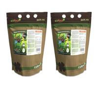 CULTIVERS Abono Ecológico Universal de 2x5 kg. Fertilizante granulado con NPK 8-1-5+74% M.O. y Ác. Húmicos. Liberación Lenta. Potencia el Crecimiento y estimula el Cultivo.