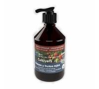 CULTIVERS Abono Fresas y Frutos Rojos 500 ml Fertilizante Líquido Ecológico NPK con Aminoácidos Potencia Color Sabor y Maduración | Nutrientes Orgánicos con microelementos frambuesas grosellas moras