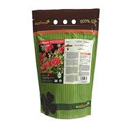 CULTIVERS Abono Geranios y Plantas con Flor de 5 kg. Fertilizante ecológico Potencia la Floración y Aroma de Las Flores. Origen 100% orgánico y Vegano.