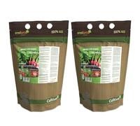 CULTIVERS Abono Guano Ecológico 2x1kg. Fertilizante Universal de Origen 100% Orgánico y Natural para Huerto y Jardín.
