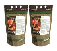 CULTIVERS Abono Huerto Ecológico 2x1kg. Fertilizante de Origen 100% Orgánico y Natural Microgránulado. Mejora la Productividad de los Cultivos Liberación Lenta