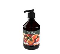 CULTIVERS Abono Líquido Universal con Guano 500 ml Bio para todo tipo plantas y cultivos.NPK 4-4-4 con dosificador para fácil aplicación. Mejora la rizosfera, retiene agua y oxigena el suelo