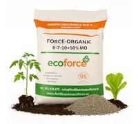 CULTIVERS Abono Pellets Plantas Ecológico 25 kg granulado Universal NPK 6-7-10 con Calcio Micros Materia Orgánica Húmicos para Huerto y Jardín Fertilizante Orgánico Natural para Cultivos (25 kg)