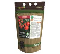 CULTIVERS Abono Tomates Ecológico de 1 Kg. Fertilizante de Origen 100% Orgánico y Natural Microgranulado. Mejora la Productividad tus tomateras