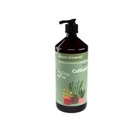 CULTIVERS Abono Universal 1 L Ecológico Plantas Interior y Exterior. Fertilizante con Aminoacidos, Hierro, micros y macros. Nutrición Completa Súper Concentrada. Facil aplicación.