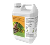 CULTIVERS Azufre Sistémico 5 litros para Plantas y Árboles, mayor Eficacia en preventivo y curativo, liquido transparente no mancha las hojas ni los frutos