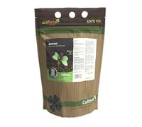 CULTIVERS Biochar Carbón Vegetal 5 L (1kg) Mejorador de suelo ecológico para huerto, césped, compost y plantas, Biocarbón acondicionador potencia fertilidad retiene agua y nutrientes y secuestra CO₂
