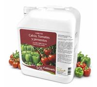 CULTIVERS Calcio Líquido para Tomates y Pimientos 10 L | Abono Líquido con Calcio para Cultivos Hortícolas, Horticultura y Jardinería, Uso Regular en Huerto, Jardín y Plantas